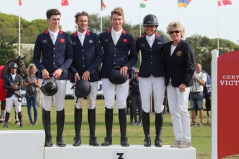 GB Team NAF place third in CSIO3* Nations Cup of Vejer de la Frontera, Spain.
